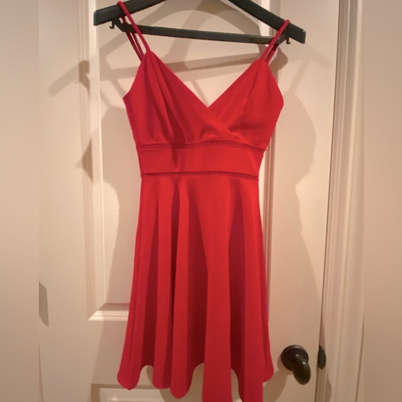 FRANCESCA’S Collection - Jun & Ivy Red Dress - Picture 1 of 4